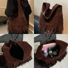 Bolso Tote de Ante