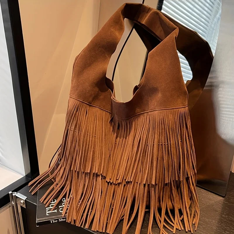 Bolso Tote de Ante