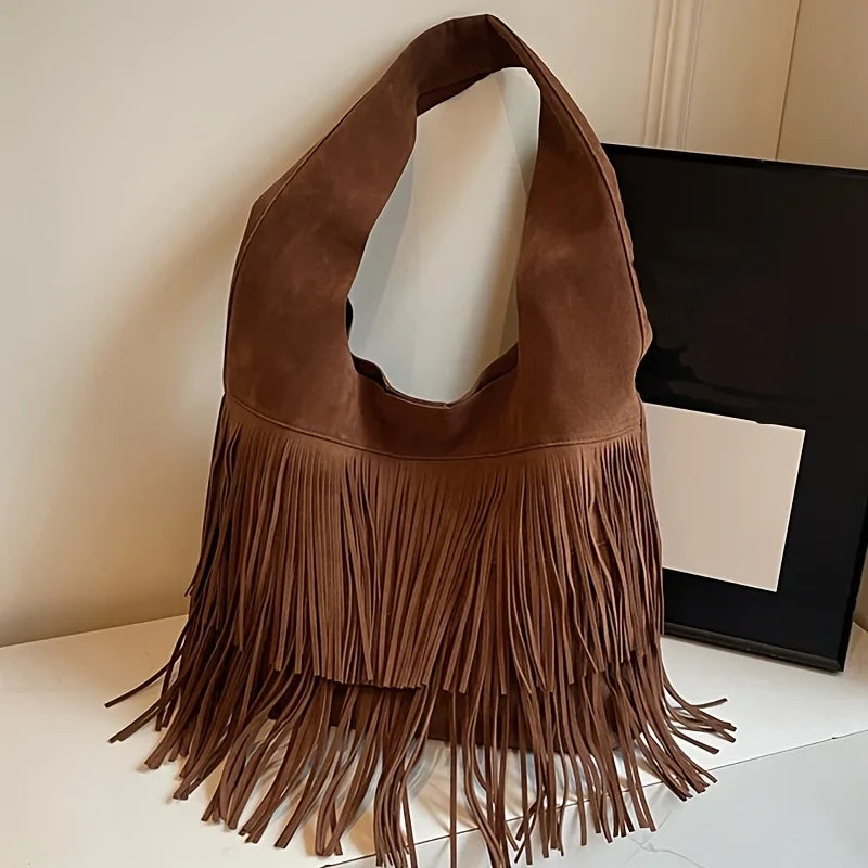 Bolso Tote de Ante