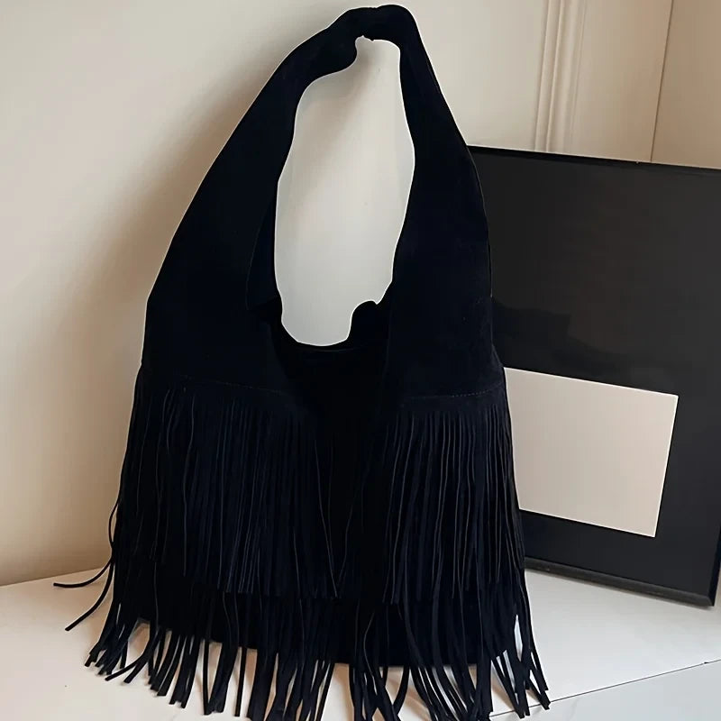 Bolso Tote de Ante