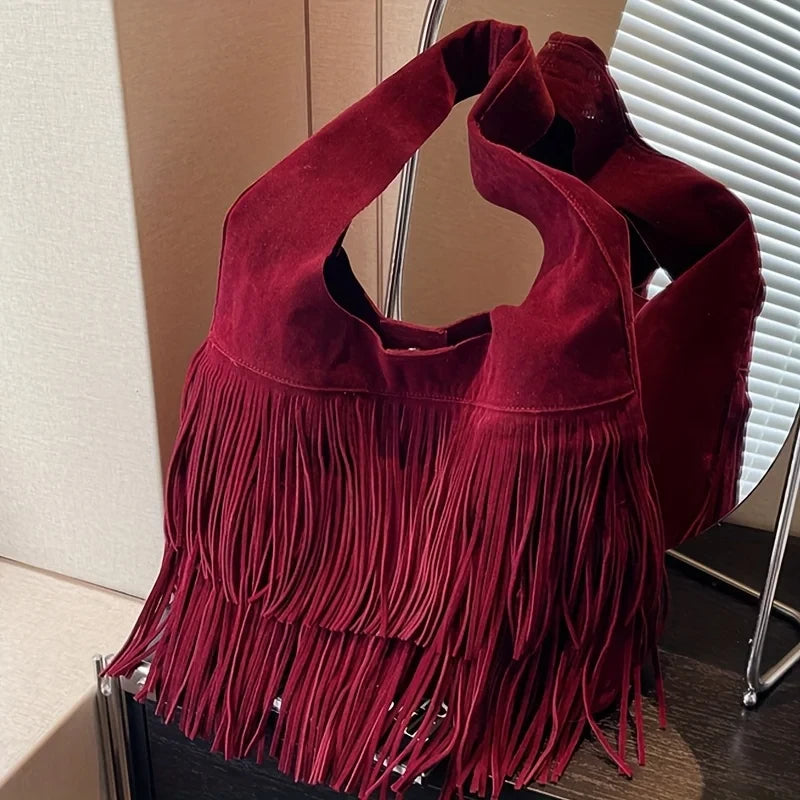 Bolso Tote de Ante