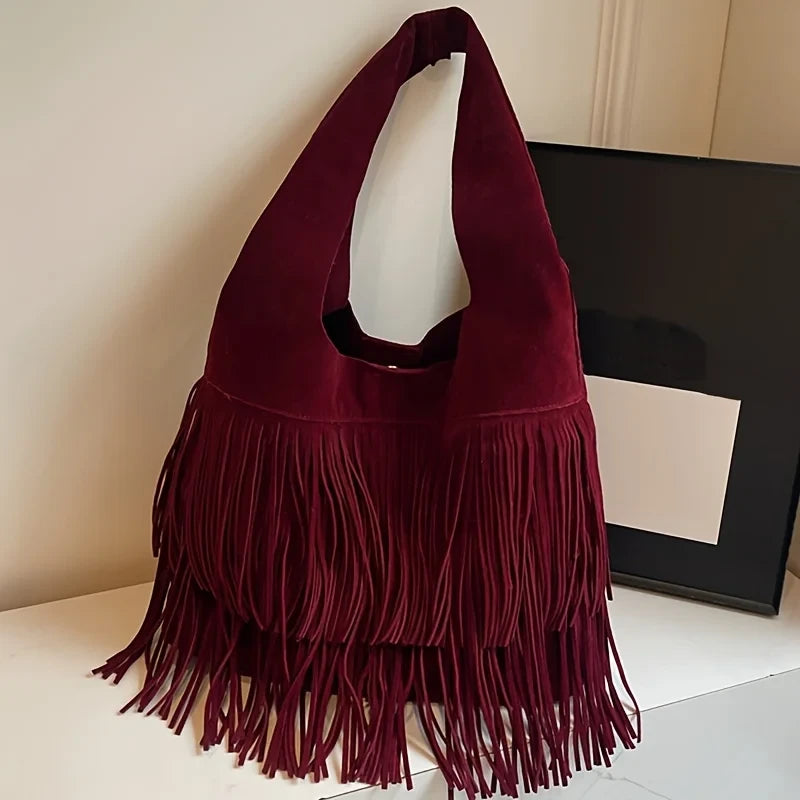 Bolso Tote de Ante
