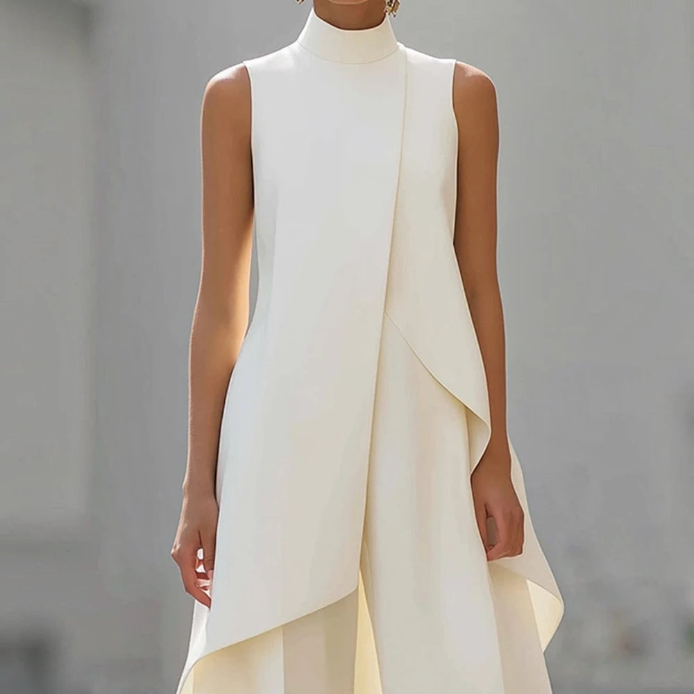 Paola | Mono Elegante con Cuello Alto