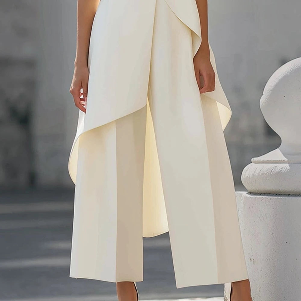 Paola | Mono Elegante con Cuello Alto