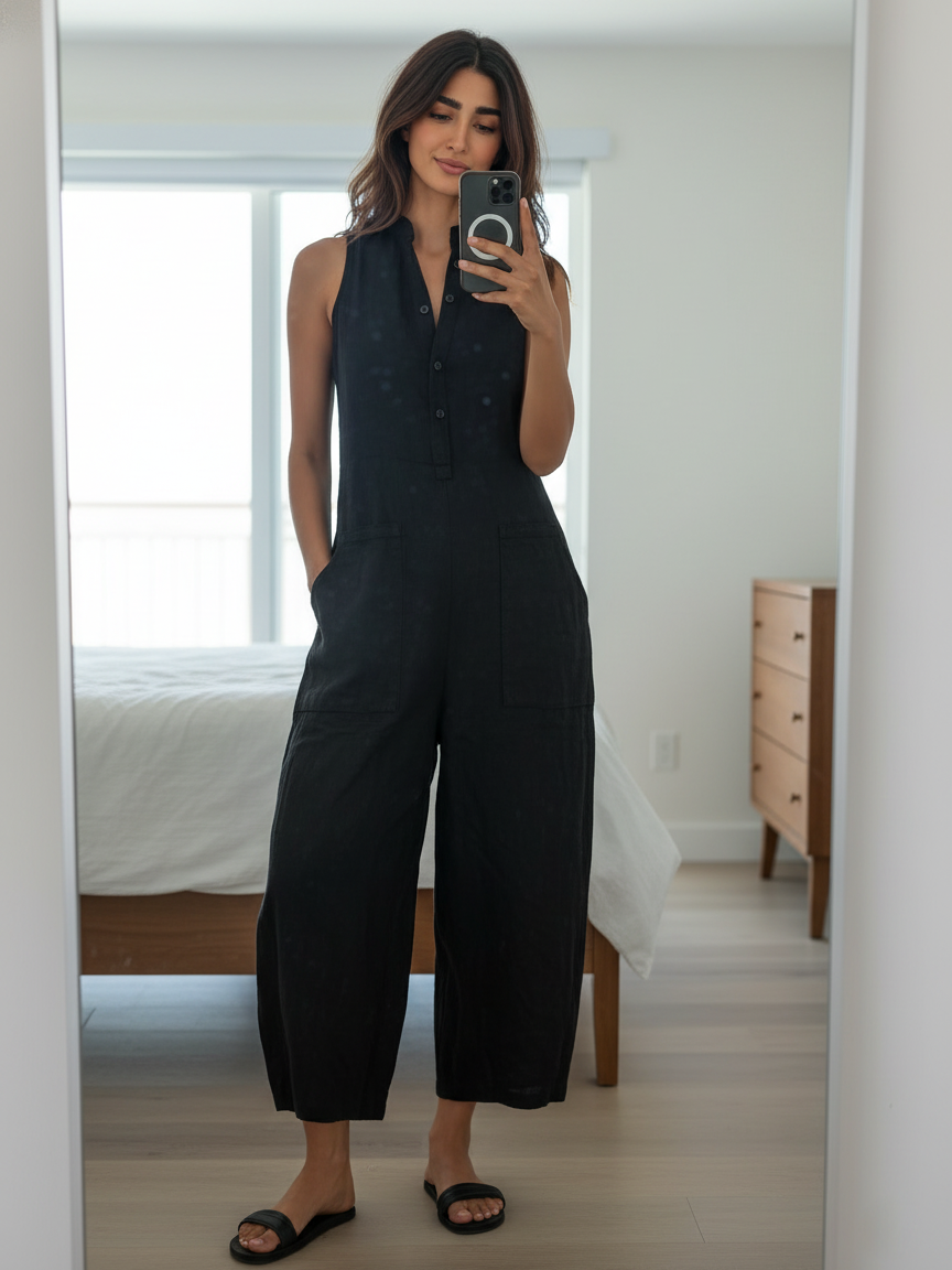 Vittoria | Mono negro minimalista