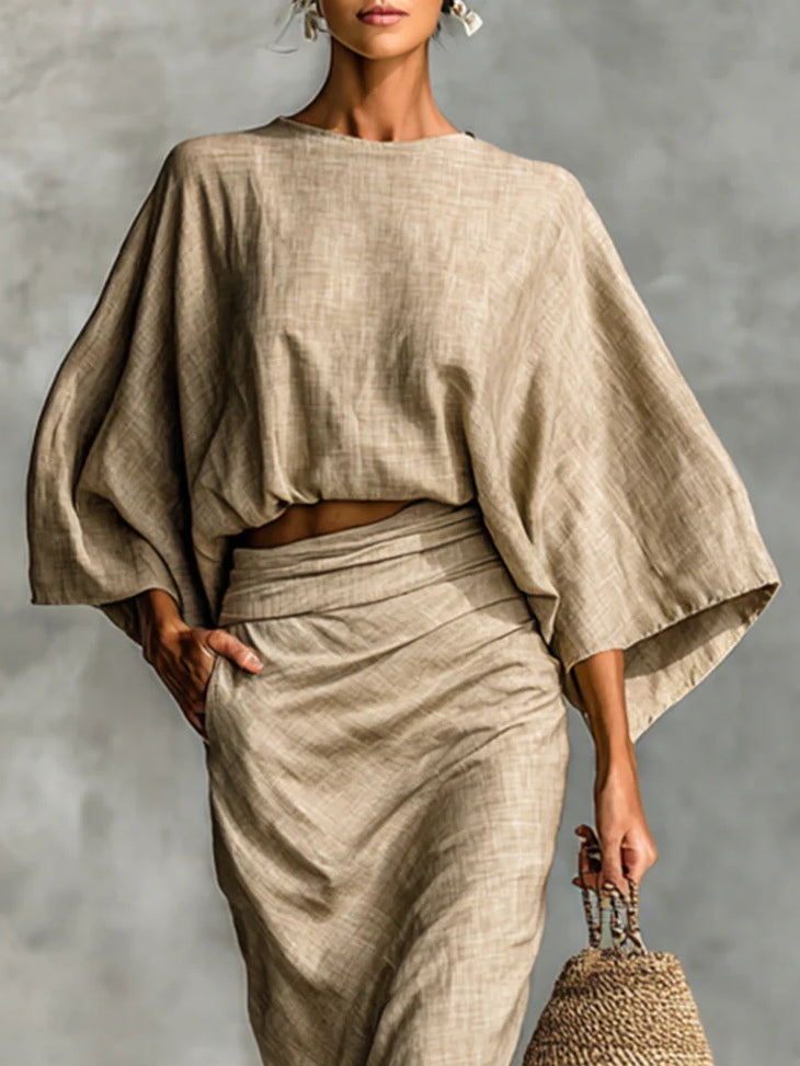 Giulia | Elegante conjunto de dos piezas con falda